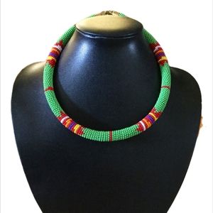 African Beaded Chocker - NEW